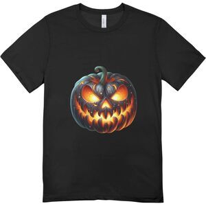 New creepy jack o' lantern halloween t-shirt | hanes softstyle unisex XL